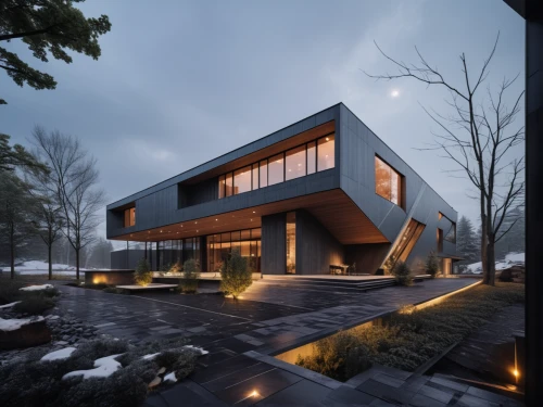 modern house,modern architecture,cubic house,dunes house,corten steel,cube house,3d rendering,house in the mountains,mid century house,house in mountains,timber house,new england style house,render,winter house,snow house,futuristic architecture,residential house,frame house,house in the forest,contemporary,Photography,General,Realistic