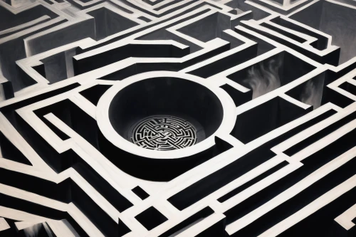 maze,mechanical puzzle,manhole,labyrinth,escher,machining,fractal design,the laser cuts,ceramic hob,laser printing,manhole cover,circuitry,ventilation grid,circuit board,printed circuit board,panopticon,biomechanical,circular puzzle,metal embossing,anechoic,Illustration,Abstract Fantasy,Abstract Fantasy 05