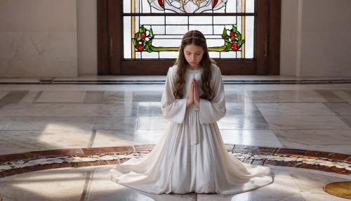 holy communion,the angel with the veronica veil,the prophet mary,priestess,first communion,eucharist,greek orthodox,archimandrite,vestment,eucharistic,girl praying,woman praying,zoroastrian novruz,metropolitan bishop,the abbot of olib,portrait of christi,angelic,carmelite order,praying woman,the annunciation,Illustration,Paper based,Paper Based 02