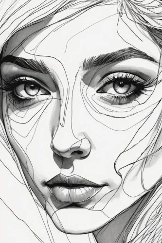 eyes line art,lineart,line art,line-art,scribble lines,mono line art,digital drawing,unfinished,line drawing,mono-line line art,woman face,outlines,sketch,face portrait,progresses,drawing mannequin,process,digital illustration,sculpt,woman's face,Illustration,Vector,Vector 02