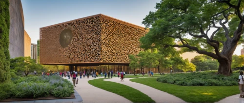 stanford university,corten steel,christ chapel,soumaya museum,disney hall,disney concert hall,walt disney concert hall,chile house,holocaust museum,archidaily,art museum,building honeycomb,palo alto,smithsonian,performing arts center,bee hive,cork wall,timber house,house of prayer,business school,Art,Classical Oil Painting,Classical Oil Painting 21