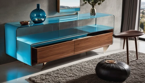sideboard,tv cabinet,danish furniture,water sofa,writing desk,coffee table,shashed glass,sofa tables,wooden desk,modern decor,mid century modern,contemporary decor,entertainment center,dressing table,furnitures,mazarine blue,furniture,wooden shelf,bar counter,interior modern design,Photography,General,Realistic