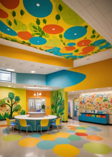 children's interior,pediatrics,children's operation theatre,children's room,school design,stucco ceiling,kids room,ceiling construction,nursery decoration,holy spirit hospital,nursery,baby room,interior decoration,concrete ceiling,gymnastics room,play area,therapy center,interior design,daycare,murals,Illustration,Children,Children 05