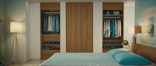 room divider,walk-in closet,hinged doors,guest room,search interior solutions,armoire,guestroom,wooden shutters,wooden door,modern room,sleeping room,interior decoration,bedroom,turquoise wool,patterned wood decoration,wardrobe,wood wool,modern decor,boy's room picture,laminated wood,Photography,General,Cinematic