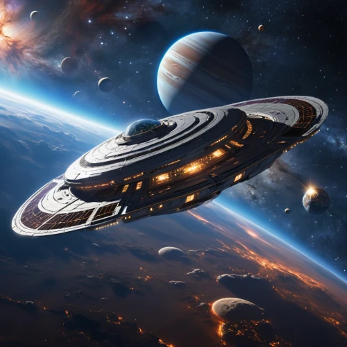 uss voyager,battlecruiser,federation,fast space cruiser,flagship,starship,alien ship,andromeda,space ship,star ship,orbiting,space ship model,spaceship,supercarrier,spacecraft,space ships,saturn,carrack,interstellar bow wave,extraterrestrial life,Photography,General,Realistic