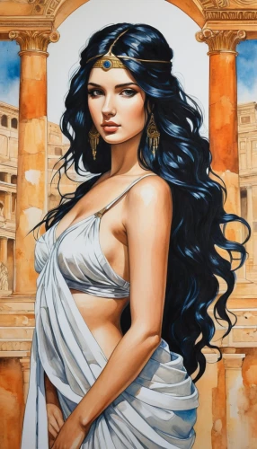 aphrodite,athenian,athena,cleopatra,hispania rome,artemisia,roma,hellenic,lycaenid,greek myth,greek mythology,athene brama,cybele,ancient rome,hellas,ephesus,cepora judith,neoclassic,thracian,italian painter,Conceptual Art,Fantasy,Fantasy 23