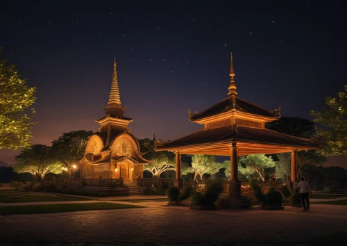 buddhist temple,buddhist temple complex thailand,thai temple,dhammakaya pagoda,pagoda,phra nakhon si ayutthaya,theravada buddhism,ayutthaya,buddhists monks,kuthodaw pagoda,stone pagoda,golden buddha,vientiane,asian architecture,hall of supreme harmony,the park at night,landscape lighting,chinese temple,buddhists,stupa,Photography,General,Natural