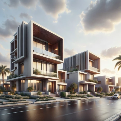 new housing development,modern architecture,townhouses,cube stilt houses,3d rendering,condominium,khobar,residential,jumeirah,property exhibition,apartment block,apartment buildings,apartment building,apartment blocks,mixed-use,apartment complex,residential building,luxury property,united arab emirates,contemporary