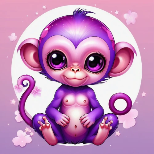 baby monkey,marmoset,monkey,cute cartoon character,primate,cute cartoon image,tamarin,cheeky monkey,snow monkey,chimpanzee,cute baby,my clipart,heart clipart,barbary monkey,squirrel monkey,chibi girl,capuchin,the monkey,monkey family,monkey with cub,Illustration,Abstract Fantasy,Abstract Fantasy 10