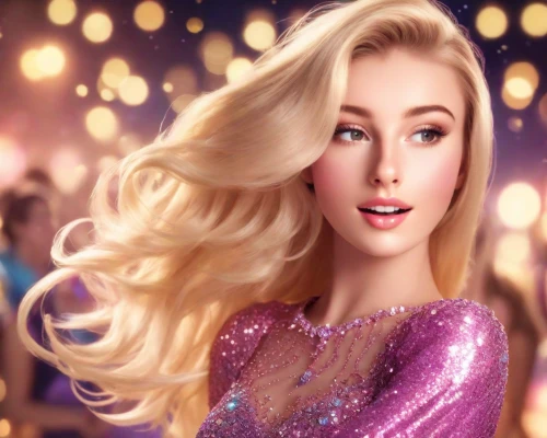 magnolieacease,glittering,barbie doll,dazzling,sparkle,rapunzel,blonde woman,glamor,blond girl,perfumes,blonde girl,glitter powder,beauty shows,women's cosmetics,sparkles,glamour girl,sparkly,purple,elsa,golden haired,Photography,Commercial