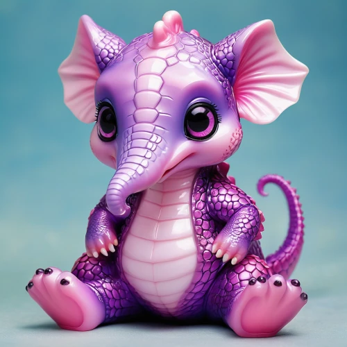 pink elephant,cute cartoon character,elephant toy,schleich,dumbo,whimsical animals,plush figure,disney character,stitch,wind-up toy,3d model,3d figure,3d fantasy,baby toy,lilikoi,anthropomorphized animals,stuffed animal,stuff toy,pink octopus,plush toys,Illustration,Abstract Fantasy,Abstract Fantasy 10