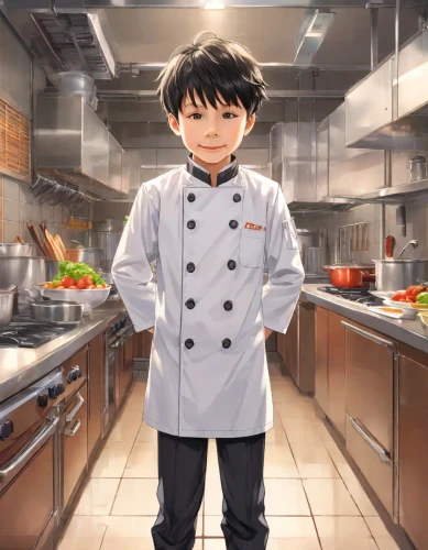 chef's uniform,chef,cooking book cover,cook,men chef,cooking,cooking vegetables,detective conan,food and cooking,cookery,cooking show,star kitchen,matsuno,cooking plantain,cooktop,cooking salt,red cooking,chefs kitchen,yuzu,alibaba,Digital Art,Anime