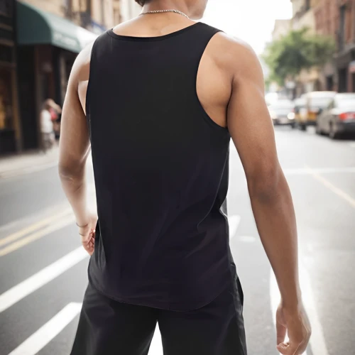 active shirt,male model,one-piece garment,sleeveless shirt,long-sleeved t-shirt,bicycle jersey,male ballet dancer,bicycle clothing,wrestling singlet,undershirt,connective back,sportswear,jogger,men's wear,cycling shorts,shoulder length,runner,african american male,a pedestrian,bodyworn