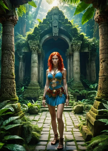 fantasy picture,fantasy woman,fantasy art,the enchantress,background ivy,fantasy portrait,dryad,world digital painting,he-man,celtic queen,garden of eden,druid,blue enchantress,heroic fantasy,goddess of justice,merida,3d fantasy,fantasy girl,artemis temple,poison ivy