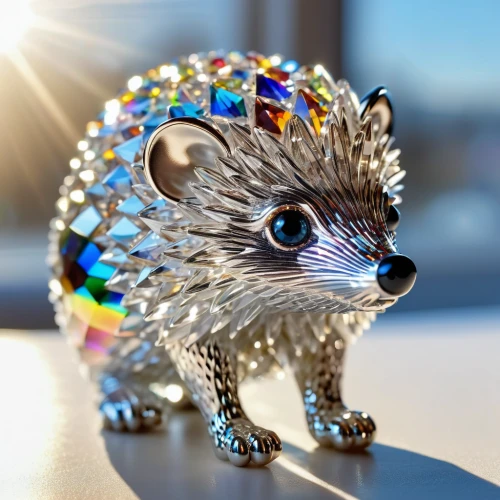 amur hedgehog,hedgehog,glass yard ornament,hedgehog child,glass ornament,hedgehog head,hedgehogs,new world porcupine,whimsical animals,porcupine,straw animal,anthropomorphized animals,firefox,chia,young hedgehog,mozilla,animals play dress-up,color rat,gift of jewelry,squirell,Photography,General,Realistic
