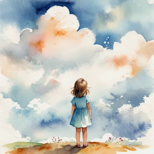 watercolor background,watercolor baby items,watercolor,little girl in wind,watercolor painting,watercolor paint,watercolor blue,watercolors,little clouds,watercolour,about clouds,watercolor floral background,cloud play,watercolor pencils,blue sky clouds,cloudiness,clouds - sky,watercolor paper,watercolor paint strokes,water colors,Illustration,Paper based,Paper Based 25