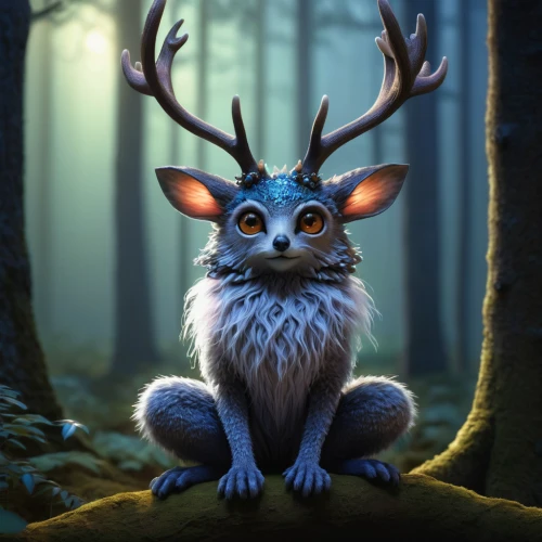 forest animal,anthropomorphized animals,deer illustration,woodland animals,pere davids deer,totem animal,forest animals,canidae,faun,whimsical animals,jackalope,forest dragon,young-deer,deer,forest king lion,bambi,male deer,european deer,forest background,stag,Conceptual Art,Sci-Fi,Sci-Fi 18