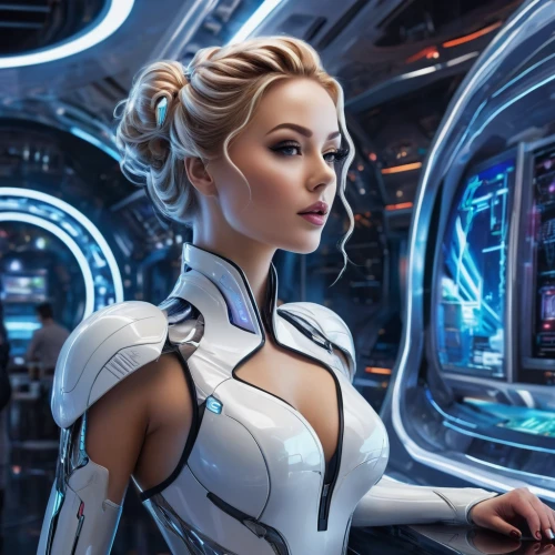 sci fiction illustration,cg artwork,sci fi,droid,scifi,women in technology,sci - fi,sci-fi,futuristic,symetra,cybernetics,andromeda,cyborg,space-suit,passengers,cyberspace,wearables,female doctor,science fiction,robot in space,Conceptual Art,Sci-Fi,Sci-Fi 24