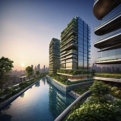glass facade,skyscapers,sky apartment,residential tower,eco hotel,futuristic architecture,danyang eight scenic,modern architecture,tallest hotel dubai,eco-construction,glass facades,singapore,zhengzhou,chongqing,tianjin,largest hotel in dubai,condominium,urban development,block balcony,mixed-use,Illustration,Japanese style,Japanese Style 20