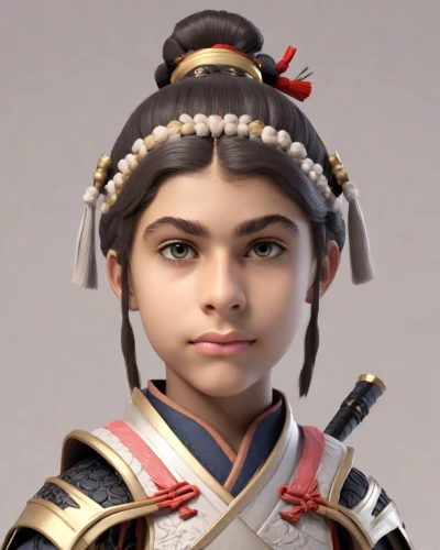 mulan,shimada,wuchang,baozi,shuanghuan noble,yi sun sin,geisha,xiaochi,goki,jeongol,hwachae,motsunabe,chinsuko,xiangwei,taekkyeon,geisha girl,asian conical hat,hanbok,samurai,oriental princess,Digital Art,3D