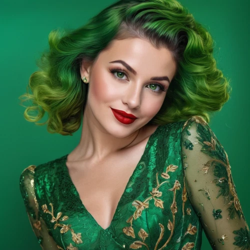 in green,green,green dress,emerald,jade,green background,dark green,green paprika,pin up christmas girl,green wallpaper,christmas pin up girl,miss circassian,cuban emerald,green skin,heather green,green mermaid scale,green aurora,retro pin up girl,vintage woman,rockabella,Photography,General,Commercial