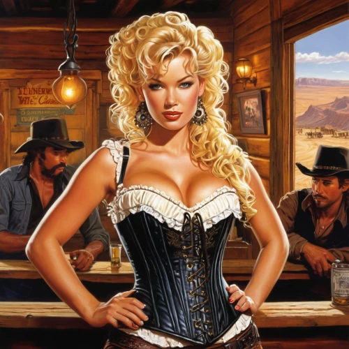 country-western dance,barmaid,wild west,cowgirl,cowgirls,western pleasure,western,western film,western riding,jack daniels,heidi country,countrygirl,bartender,wild west hotel,tennessee whiskey,stagecoach,country song,the blonde in the river,blonde woman,oktoberfest background,Conceptual Art,Fantasy,Fantasy 15