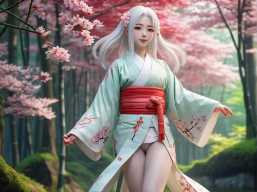 japanese sakura background,sakura blossom,sakura blossoms,sakura background,sakura flower,sakura,sakura tree,plum blossoms,white blossom,sakura flowers,kitsune,oriental princess,cherry blossoms,the cherry blossoms,spring blossom,japanese cherry blossom,plum blossom,japanese cherry blossoms,spring blossoms,cold cherry blossoms,Illustration,Realistic Fantasy,Realistic Fantasy 19