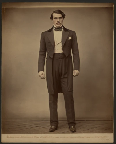enrico caruso,lincoln cosmopolitan,abraham lincoln,a wax dummy,standing man,men's suit,suit trousers,frock coat,vaudeville,lincoln,ambrotype,suit of spades,henchman,white-collar worker,lincoln blackwood,adolphe,a black man on a suit,man holding gun and light,photograph album,banker,Photography,General,Cinematic