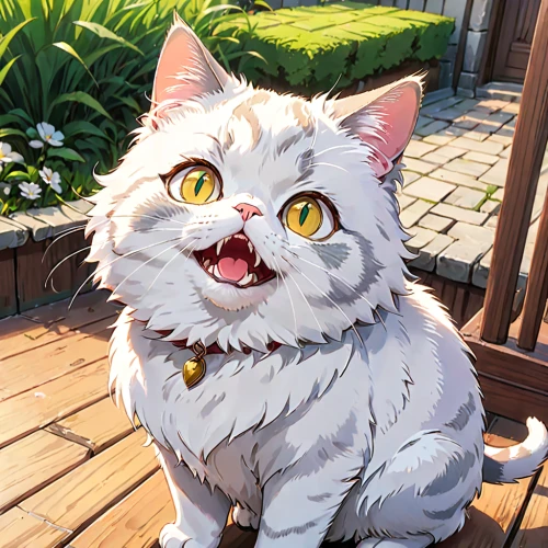 white cat,tea party cat,cute cat,breed cat,meowing,cat with blue eyes,cartoon cat,cat child,cat portrait,cat kawaii,rex cat,blue eyes cat,american curl,stray cat,domestic cat,domestic short-haired cat,feral cat,cat,whitey,calico cat,Anime,Anime,Traditional
