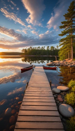 finnish lapland,evening lake,beautiful lake,landscape photography,calm waters,boat landscape,lapland,old wooden boat at sunrise,calm water,finland,wooden pier,maine,tranquility,landscapes beautiful,slowinski national park,new england,spring lake,dock on beeds lake,masuria,canoes,Conceptual Art,Sci-Fi,Sci-Fi 22