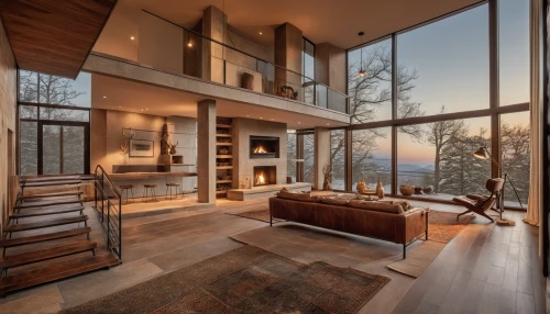 the cabin in the mountains,house in the mountains,house in mountains,interior modern design,luxury home interior,great room,beautiful home,modern living room,modern room,wooden windows,hardwood floors,livingroom,living room,interior design,wood window,fire place,cabin,chalet,bonus room,penthouse apartment,Photography,General,Realistic