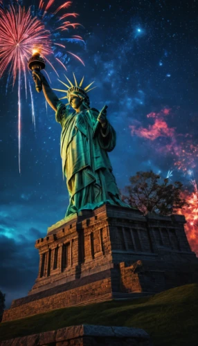 liberty enlightening the world,liberty statue,fireworks background,lady liberty,queen of liberty,the statue of liberty,statue of liberty,liberty,liberty island,fireworks art,fireworks rockets,independence day,firework,fireworks,a sinking statue of liberty,fourth of july,july 4th,new year's eve 2015,america,postcard for the new year