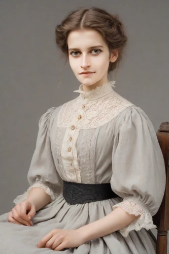 victorian lady,girl in a historic way,jane austen,female doll,lillian gish - female,elizabeth nesbit,lilian gish - female,vintage female portrait,victorian style,young woman,the victorian era,portrait of a girl,woman sitting,young lady,ethel barrymore - female,girl in a long dress,victorian fashion,overskirt,girl with cloth,angelica,Photography,Realistic