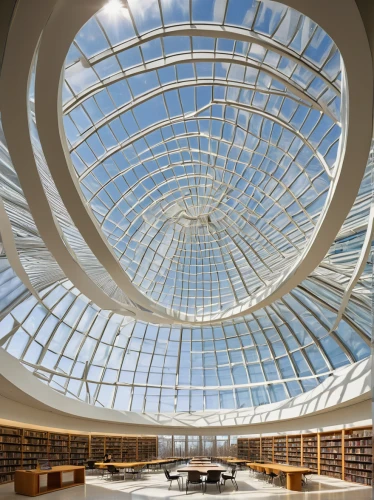 glass roof,musical dome,calatrava,university library,dome roof,reading room,guggenheim museum,soumaya museum,daylighting,santiago calatrava,hall roof,folding roof,oval forum,library,roof structures,oculus,the center of symmetry,hall of nations,dome,skylight,Art,Artistic Painting,Artistic Painting 28