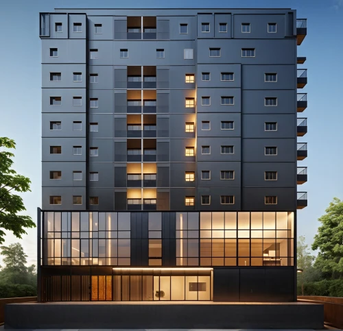 residential tower,appartment building,residential building,condominium,sky apartment,apartment building,hoboken condos for sale,high-rise building,modern building,condo,block balcony,glass facade,residences,apartments,apartment block,bulding,block of flats,modern architecture,build by mirza golam pir,an apartment