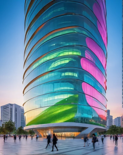 futuristic architecture,largest hotel in dubai,futuristic art museum,glass building,glass facade,colorful glass,santiago calatrava,zhengzhou,calatrava,hongdan center,glass facades,modern architecture,tianjin,united arab emirates,colorful facade,colorful spiral,tallest hotel dubai,baku eye,abu dhabi,dhabi,Photography,Artistic Photography,Artistic Photography 07