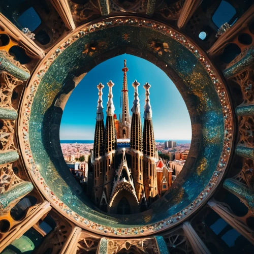 sagrada familia,gaudí,cologne cathedral,ulm minster,cologne panorama,barcelona,duomo,gothic architecture,duomo di milano,cologne,milan cathedral,nuremberg,astronomical clock,ulm,gothic church,cathedral,city of münster,prague,erfurt,prague castle,Photography,General,Fantasy