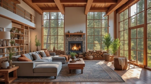 wooden windows,the cabin in the mountains,sitting room,wood window,fire place,living room,family room,livingroom,fireplaces,wooden beams,warm and cozy,winter window,log cabin,fireplace,interior design,log home,luxury home interior,home interior,beautiful home,cabin,Photography,General,Realistic
