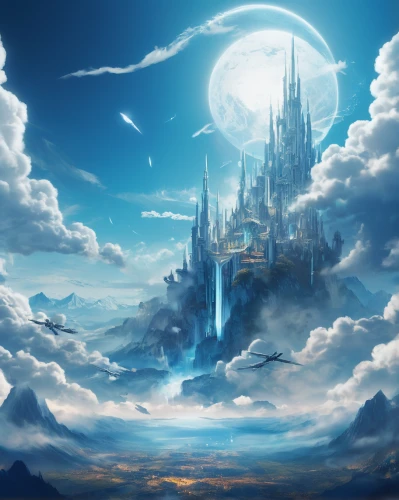 fantasy landscape,fantasy picture,dream world,fantasy world,3d fantasy,fantasy city,dreamland,fantasy art,arcanum,lunar landscape,landscape background,hot-air-balloon-valley-sky,world digital painting,background images,heroic fantasy,knight's castle,skyland,fantasia,castle of the corvin,background image,Conceptual Art,Fantasy,Fantasy 02