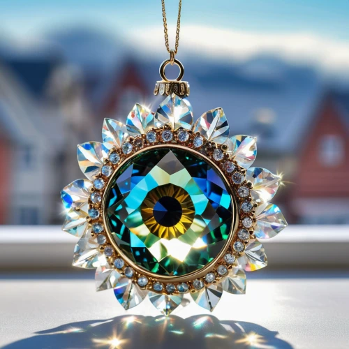 glass ornament,diamond pendant,sun eye,colorful glass,vintage ornament,house jewelry,christmas ball ornament,solar quartz,glass yard ornament,holiday ornament,jewelry（architecture）,genuine turquoise,gift of jewelry,blue snowflake,christmas jewelry,pendant,chrystal,solar,opal,solar plexus chakra,Photography,General,Realistic