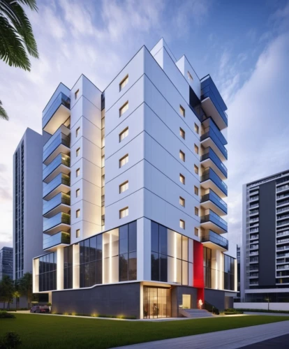 modern architecture,condominium,bulding,new housing development,modern building,residential tower,sky apartment,condo,apartment block,mixed-use,appartment building,property exhibition,3d rendering,apartment blocks,residential building,glass facade,contemporary,apartment building,multi-storey,facade panels,Photography,General,Realistic