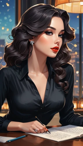 librarian,girl studying,bookkeeper,game illustration,secretary,sci fiction illustration,woman at cafe,night administrator,author,writing-book,businesswoman,business woman,women's novels,tutor,bussiness woman,horoscope libra,coffee background,publish e-book online,receptionist,publish a book online,Unique,3D,Isometric