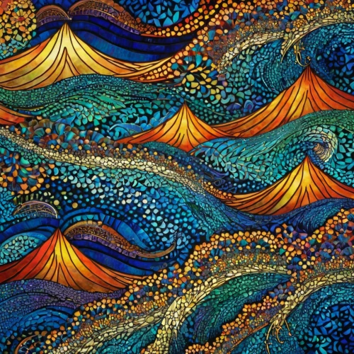 mermaid scales background,aboriginal art,fractals art,coral swirl,kimono fabric,psychedelic art,paisley digital background,hippie fabric,fractal art,colorful foil background,aboriginal painting,background abstract,fractal environment,tapestry,background pattern,fabric design,wave pattern,abstract background,waves circles,kaleidoscope art,Illustration,Vector,Vector 16