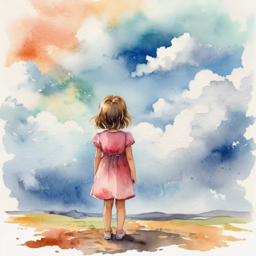 watercolor background,watercolor baby items,watercolor,watercolor paint,watercolor painting,watercolors,little girl in wind,water colors,rainbow pencil background,watercolor frame,water color,watercolor pencils,watercolor paint strokes,watercolour,rainbow clouds,rainbow background,watercolor paper,little girl with umbrella,raincloud,watercolor sketch,Illustration,Paper based,Paper Based 25