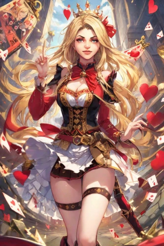 queen of hearts,poker primrose,valentine background,heart with crown,valentine banner,vanessa (butterfly),heart background,elza,french valentine,valentines day background,valentine calendar,nero claudius,rosa ' amber cover,alice,celtic queen,goddess of justice,nero,red heart medallion in hand,vane,collectible card game,Digital Art,Anime