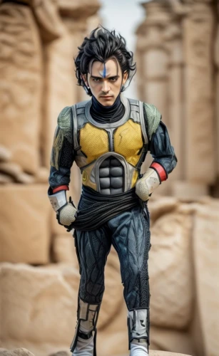 actionfigure,vegeta,action figure,vax figure,3d figure,timna park,3d man,mini e,michelangelo,kryptarum-the bumble bee,game figure,collectible action figures,desert background,stone man,lando,rhyolite,son goku,my hero academia,abel,cynosbatos