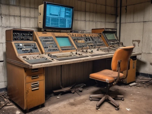 control desk,switchboard operator,transmitter station,control center,computer room,control panel,controls,industrial security,turbographx-16,chernobyl,museum of technology,urbex,the boiler room,transmitter,telephone operator,dispatcher,telecommunications,lead accumulator,computer workstation,telecommunications engineering,Photography,General,Realistic