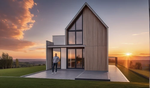 cubic house,prefabricated buildings,timber house,cube house,modern architecture,frame house,inverted cottage,cube stilt houses,modern house,smart home,danish house,dunes house,wooden house,house shape,smart house,heat pumps,archidaily,eco-construction,metal cladding,3d rendering,Photography,General,Realistic