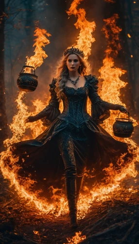 fire dancer,fire artist,merida,firedancer,dancing flames,fire dance,fire siren,fire angel,fire master,celebration of witches,fire-eater,burning torch,fire eater,sorceress,fae,the witch,fiery,fire background,flame spirit,fire and water,Photography,General,Fantasy