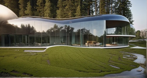 futuristic architecture,futuristic art museum,eco hotel,mirror house,grass roof,cube house,smart house,dunes house,cubic house,modern architecture,house in the forest,modern house,futuristic landscape,house in mountains,beautiful home,roof landscape,luxury property,artificial grass,eco-construction,private house,Photography,General,Commercial